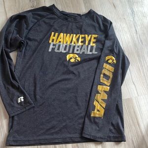 Iowa Hawkeye Football long sleeve Tee